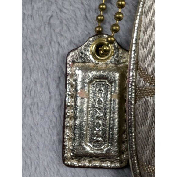 Coach Est 1941 Wristlet Wallet Purse Canvas Classic Signature Wrist Strap Y2K - Picture 4 of 16